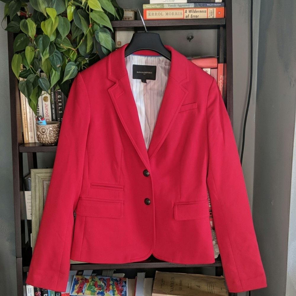 Red Blazer (Size 2)